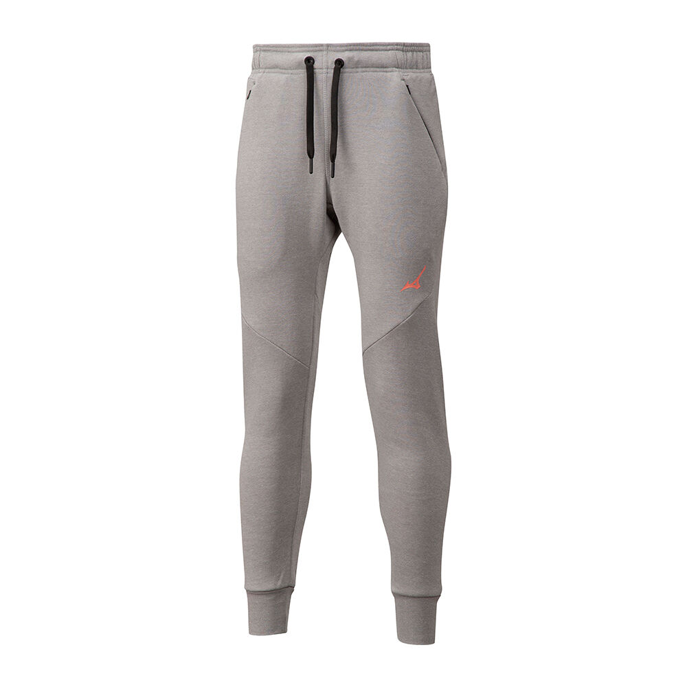 Womens Mizuno Athletic Rib Pants Grey Philippines (VCWAOS140)